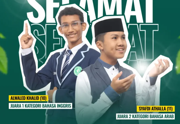 Santri Brilliant Al Fatih Raih Prestasi Gemilang pada National Speech Competition 2025